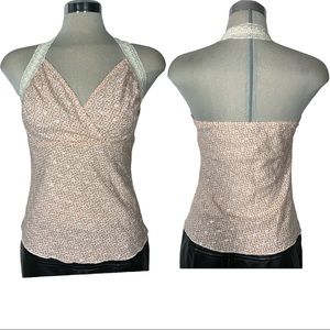 Garage Beige Florals Open Back Size SP